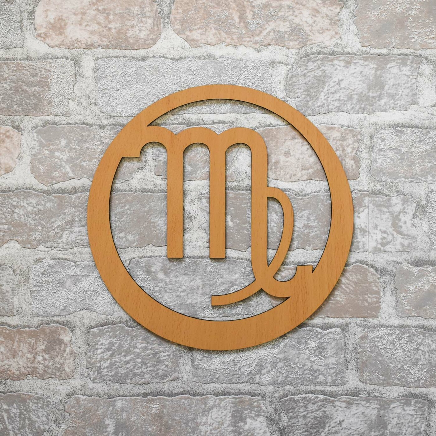 Zodiac Sign on the Wall - Virgo Sign | Beech