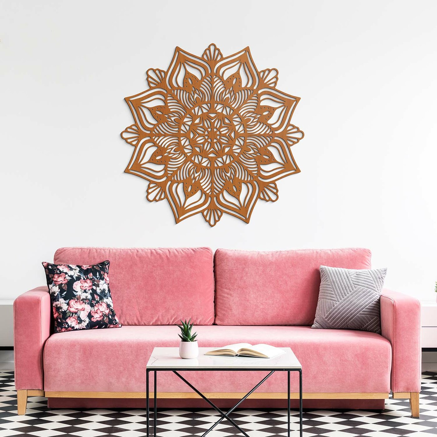 Rodinná mandala na stenu  | Čerešňa