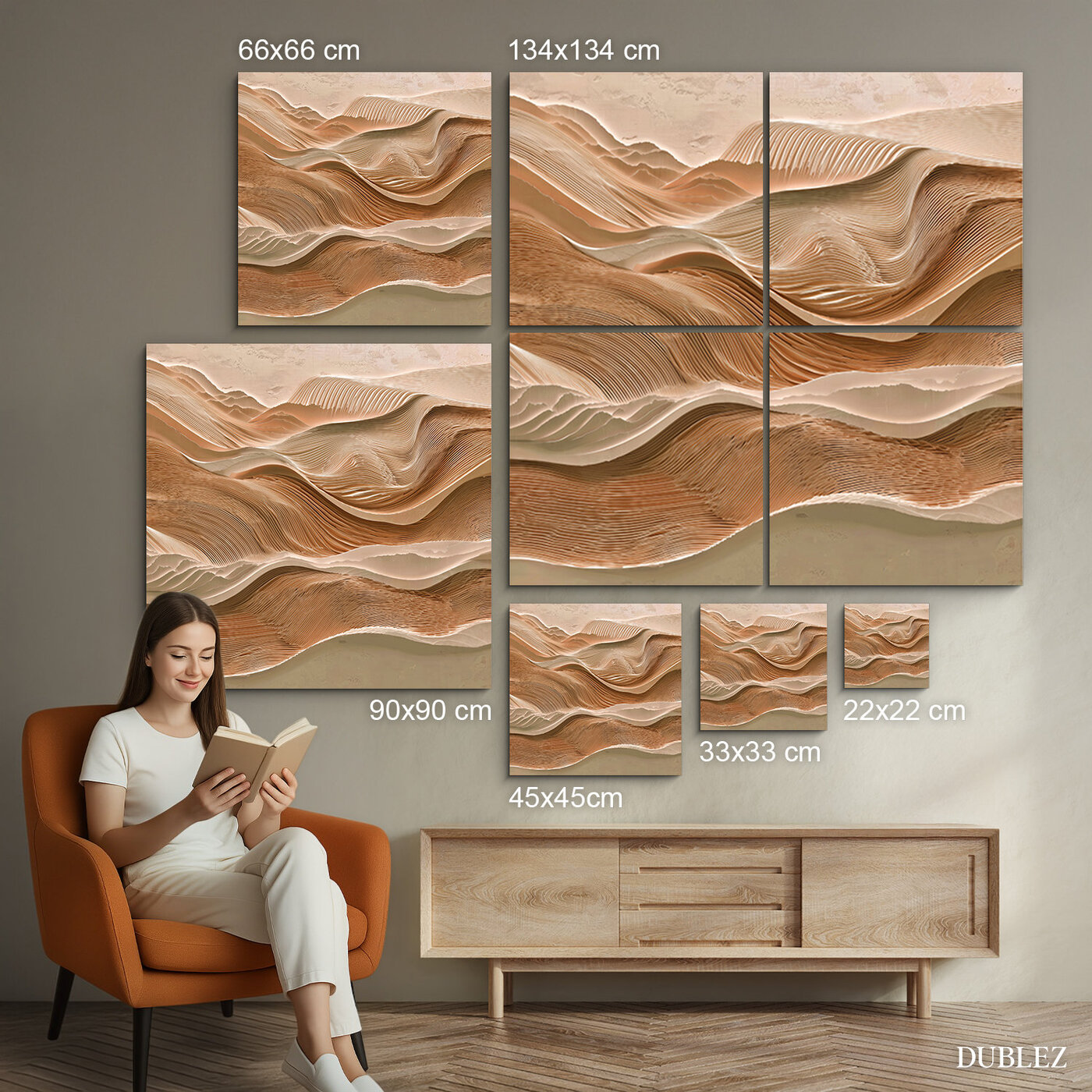 Modern absztrakt kép - Geodis