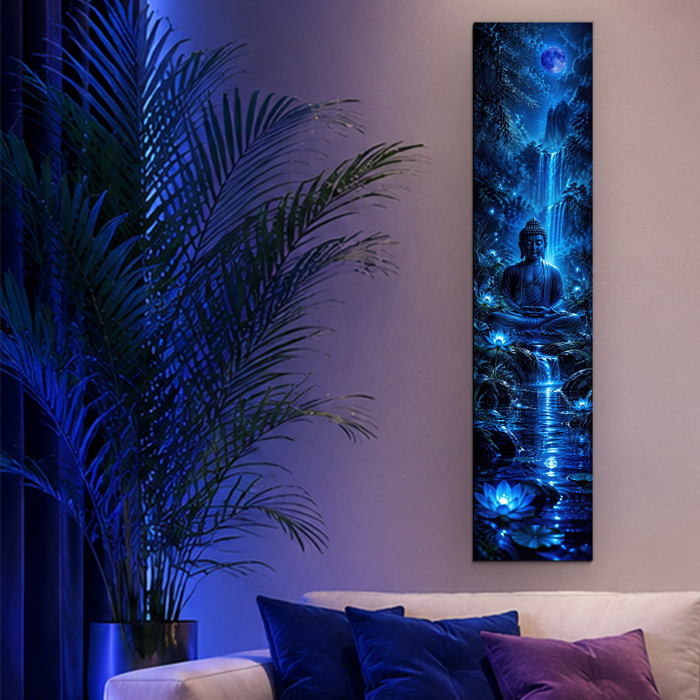 Relaxing picture - Blue Buddha