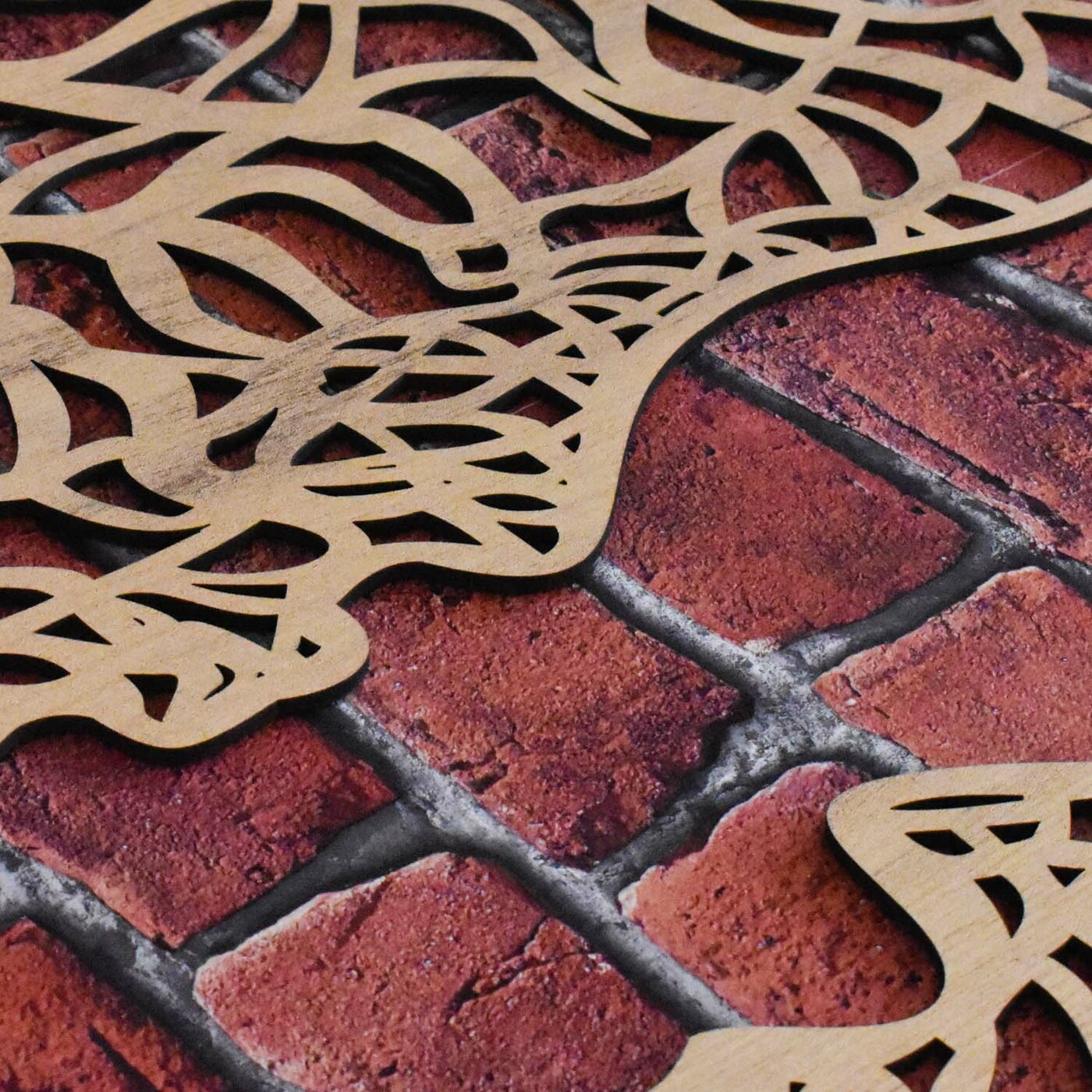 3-piece Wall Art - Entity of Trees | Gold Craft Oak