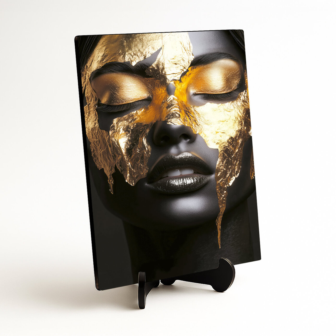 Luxusní obraz - Portrét ženy ve zlatě