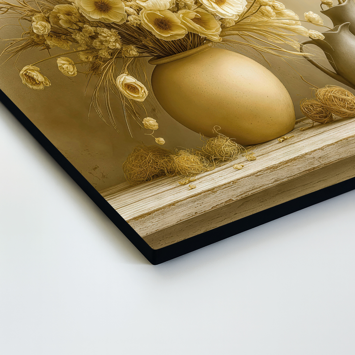 Vintage obrazy do obývacího pokoje - Sušené květiny