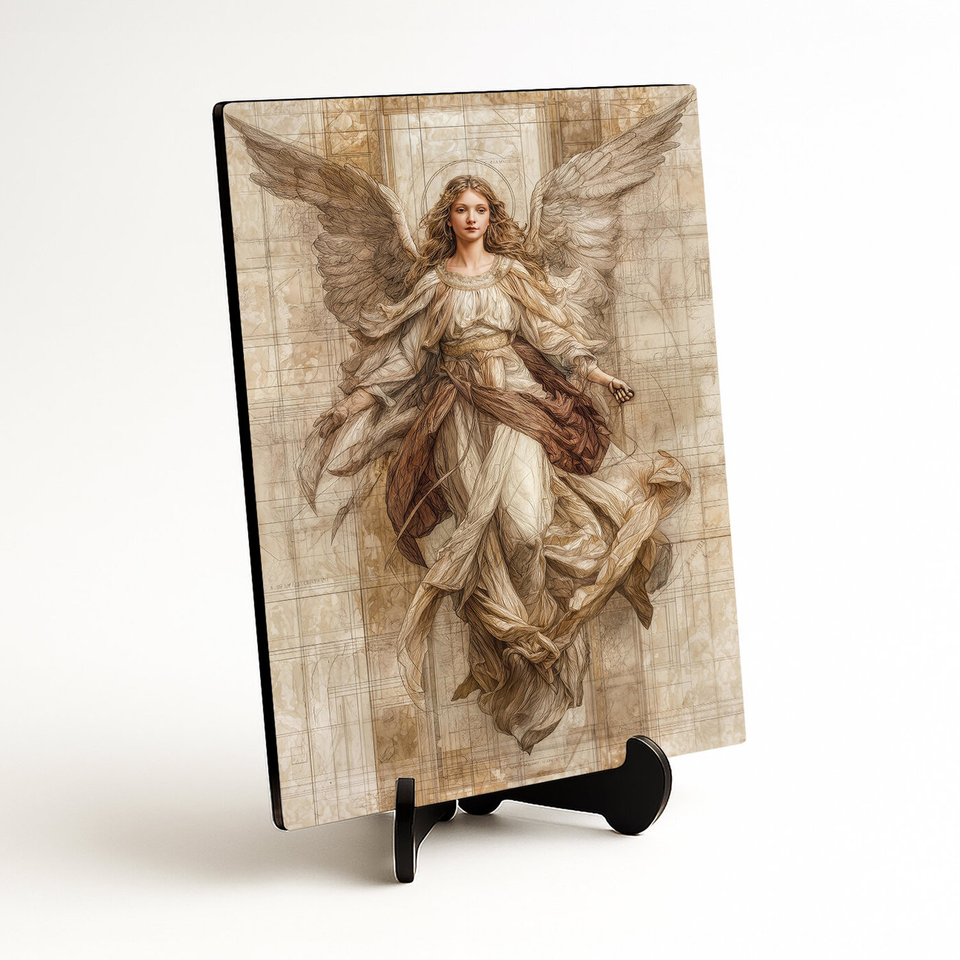 Dřevěný obraz na zeď - Anděl světla