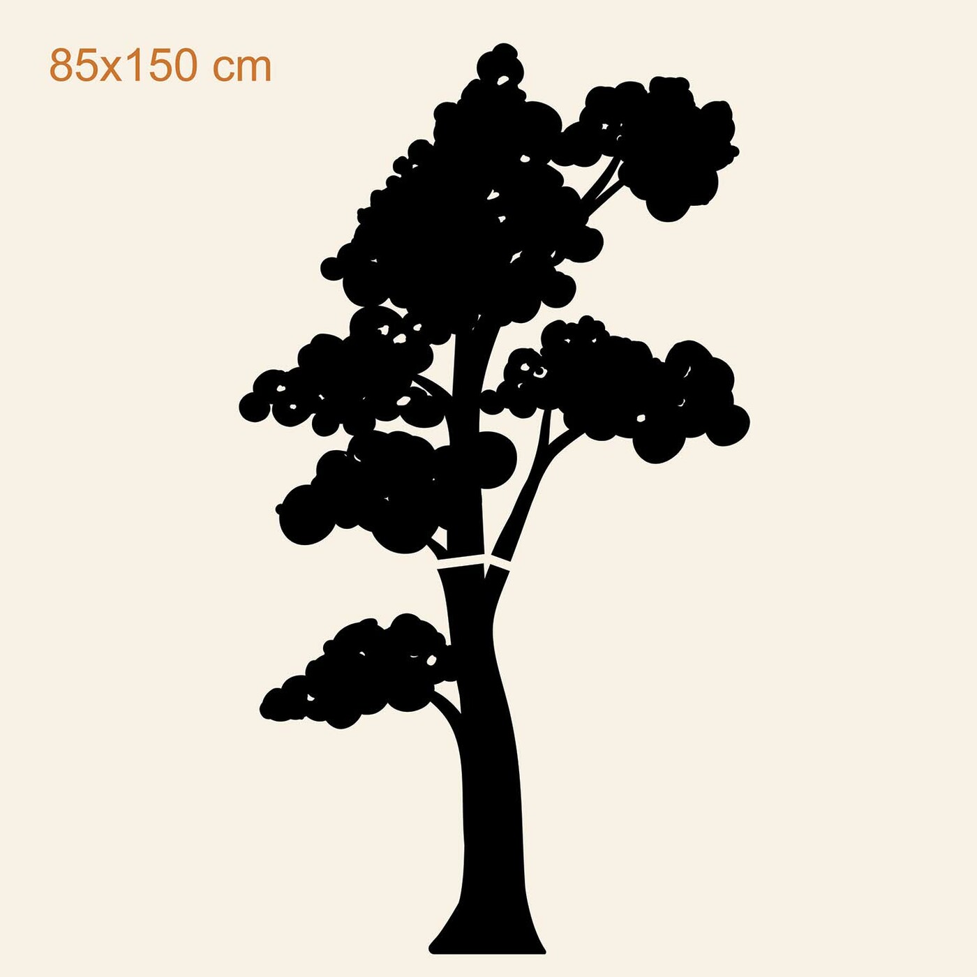 Drevený obraz stromu na stenu | 85x150 cm