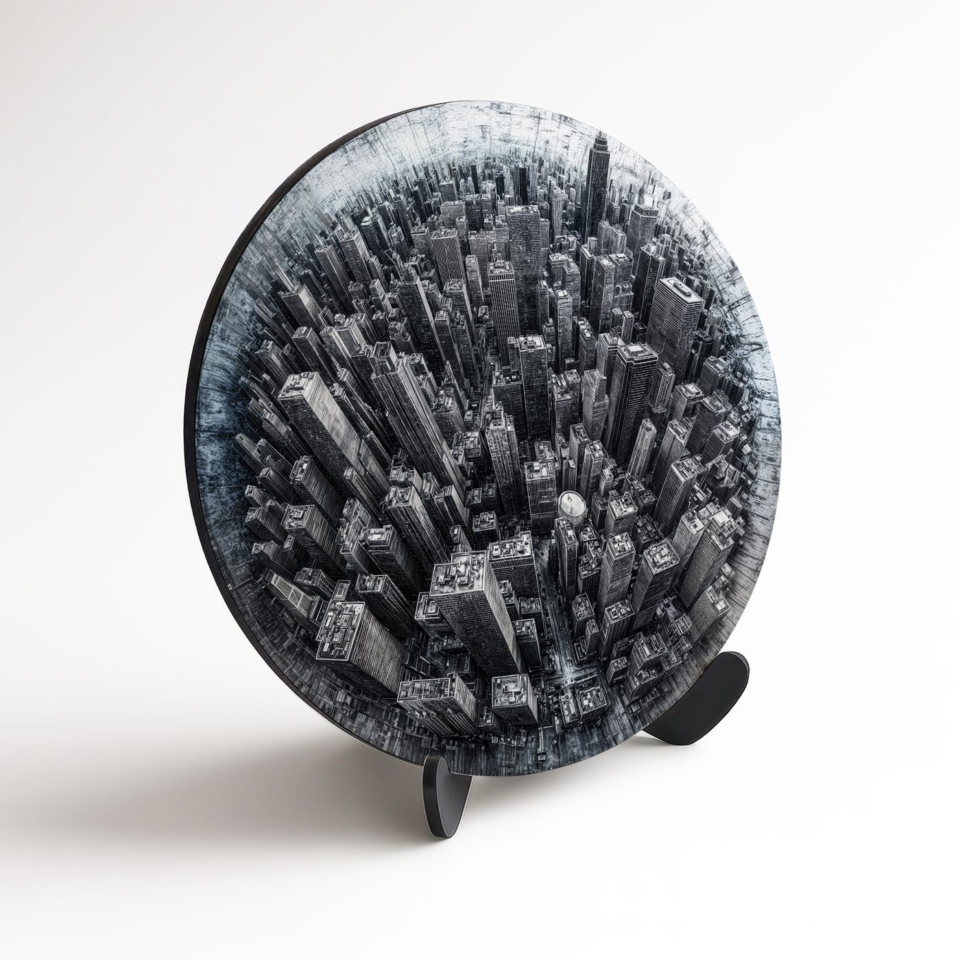 Moderní obraz města - Skica