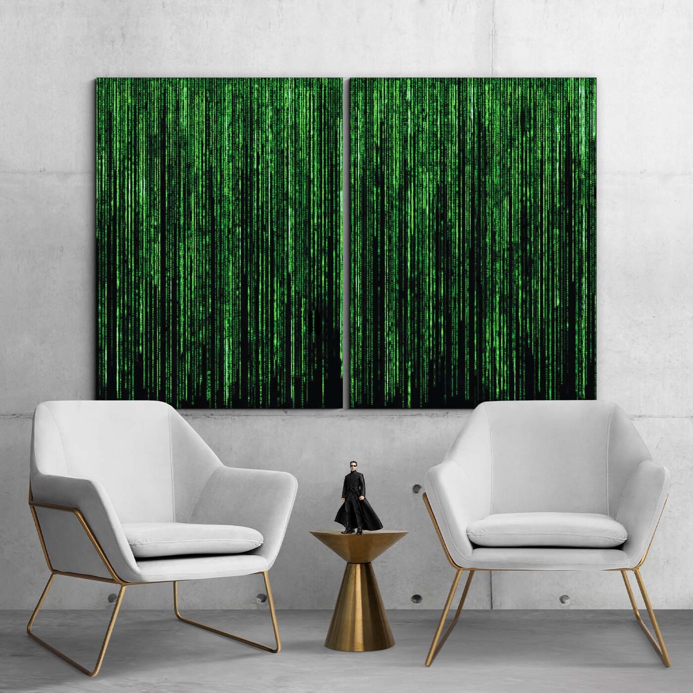 Drevený obraz z filmu - Matrix | 136x90 cm