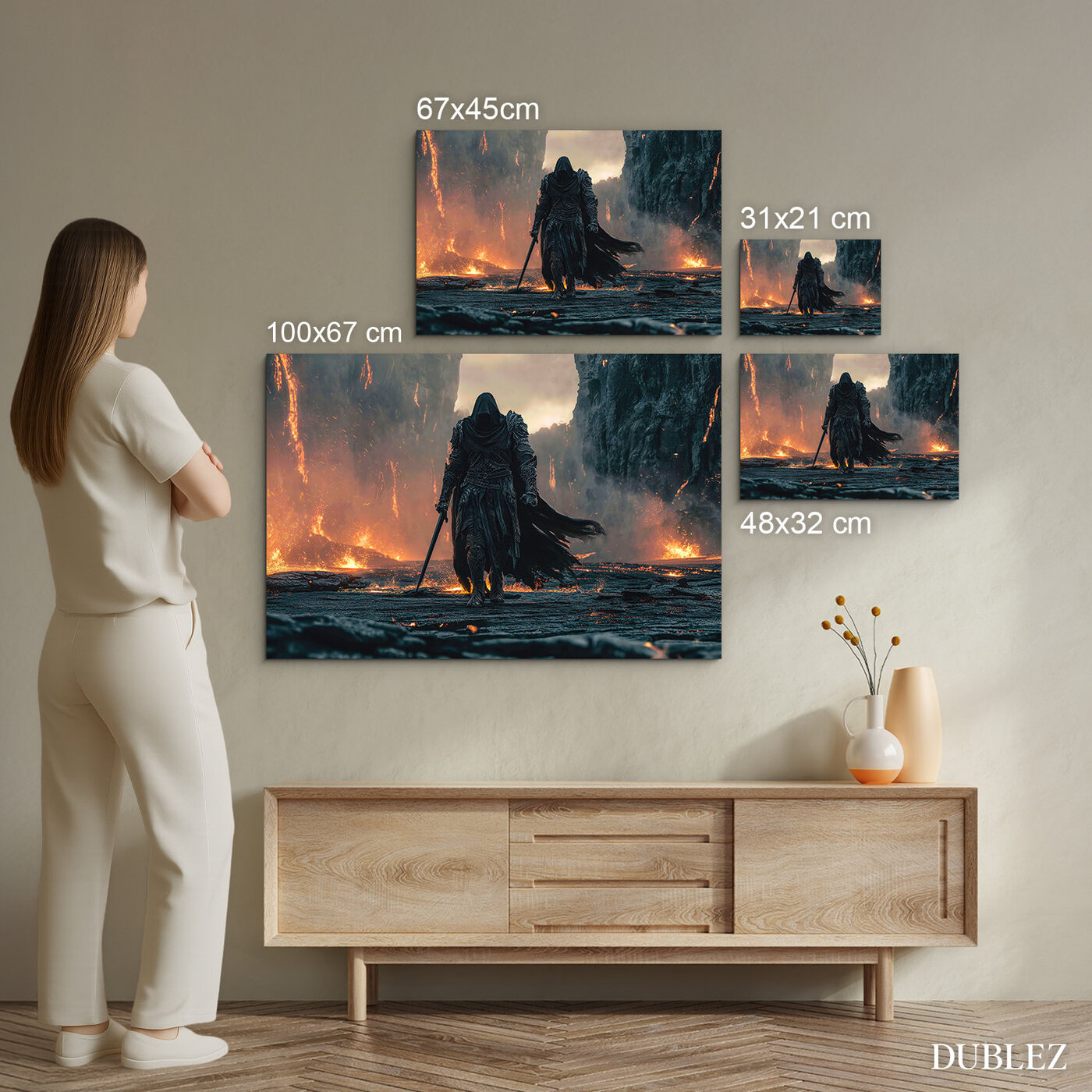 Nástenný obraz - Temný rytier