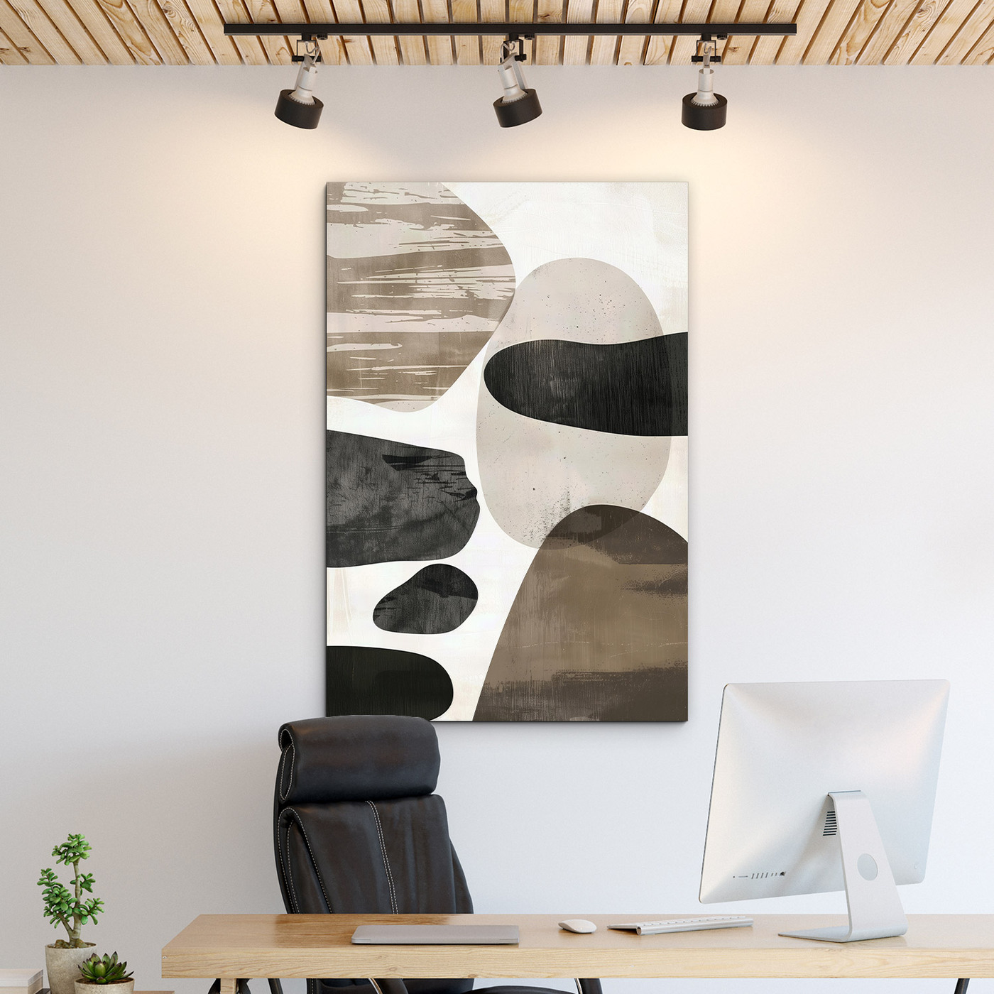 Wooden picture - Shape art