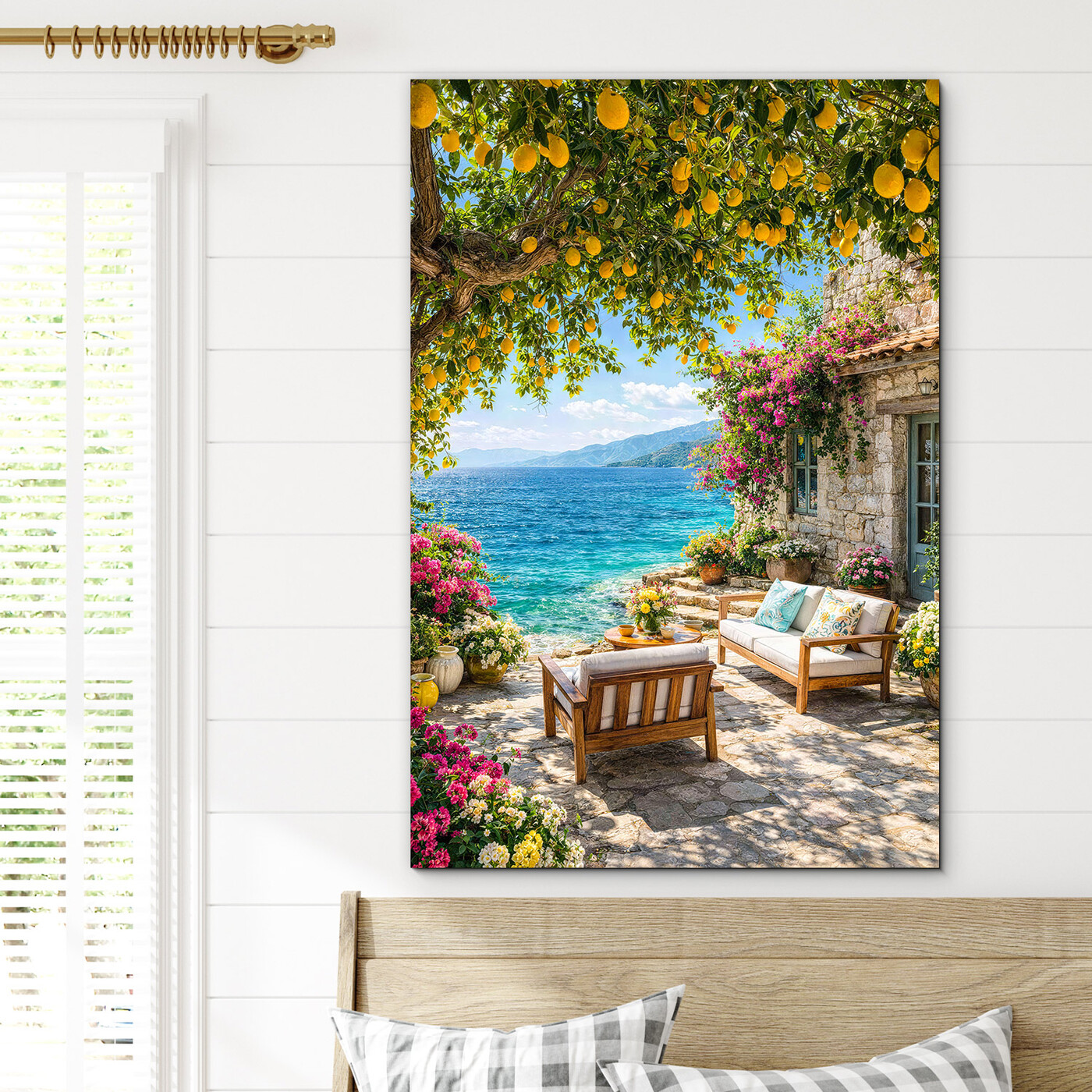 Wall art - Azure sea