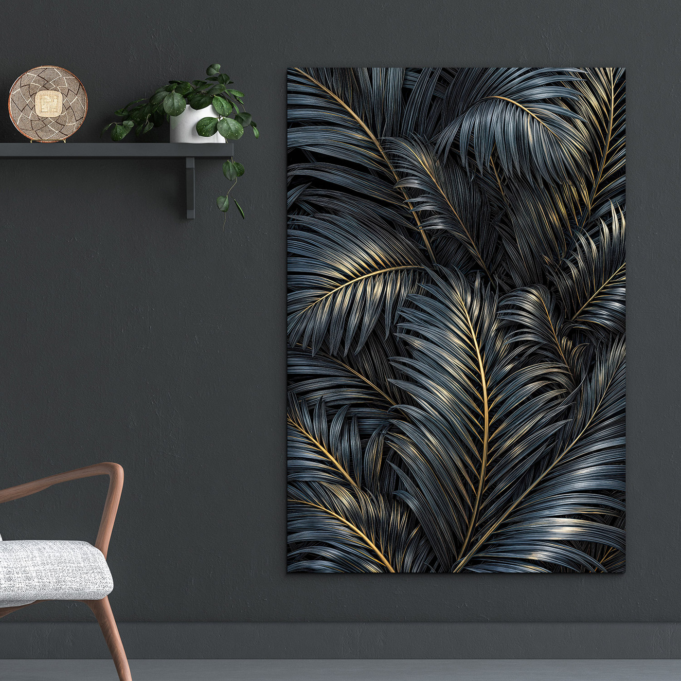 Dizajnový obraz - Luxusné palmové listy