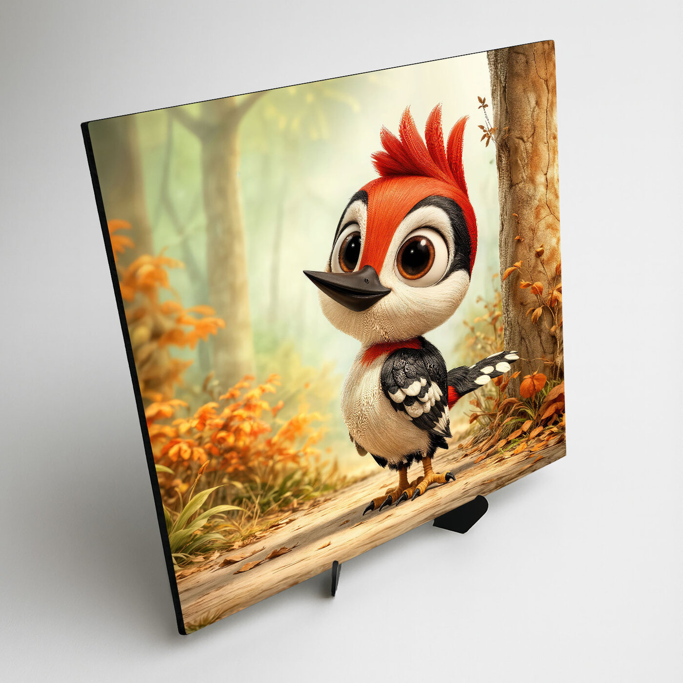 Detský obraz - Veselý ďateľ