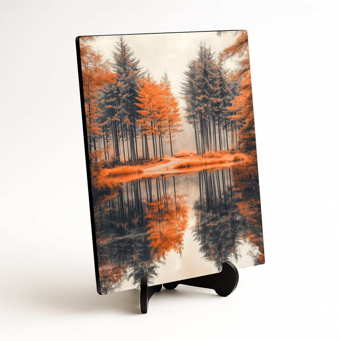 Wooden Wall Art - Autumn Landscape