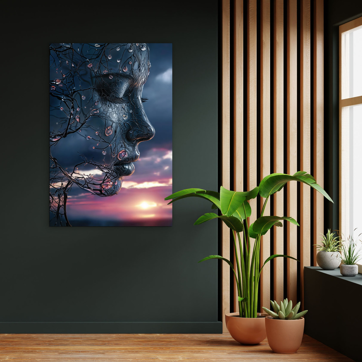 Farebný obraz ženy - Obrys duše