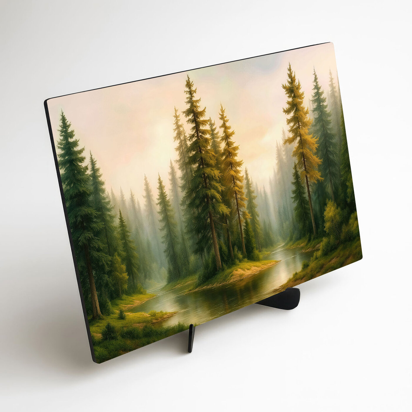 Wooden wall art - Forest landscape