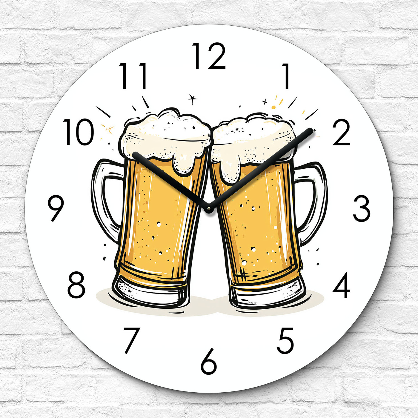 Nástenné hodiny - Čas na pivo