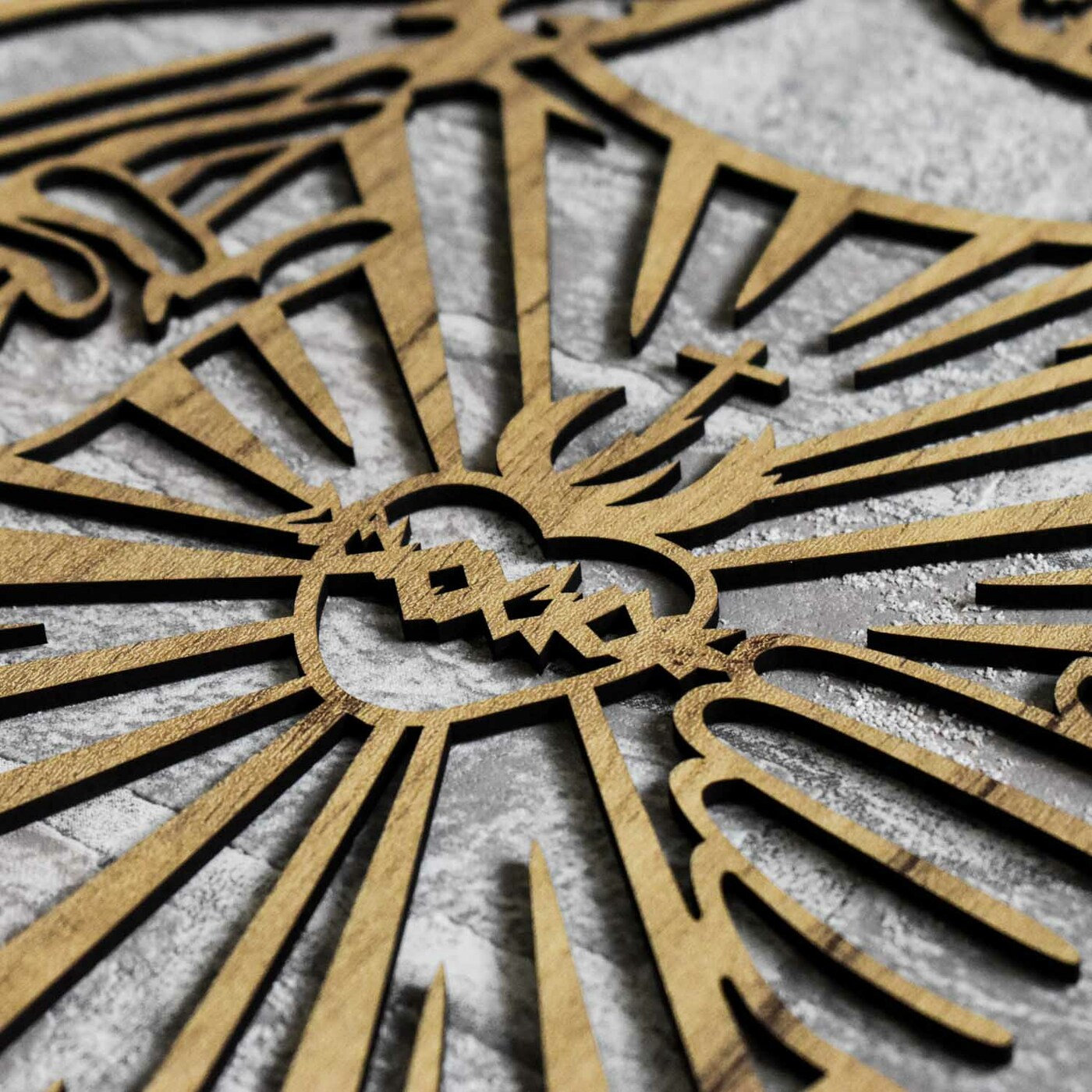 Drevený obraz - Božie milosrdenstvo | Dub zlatý