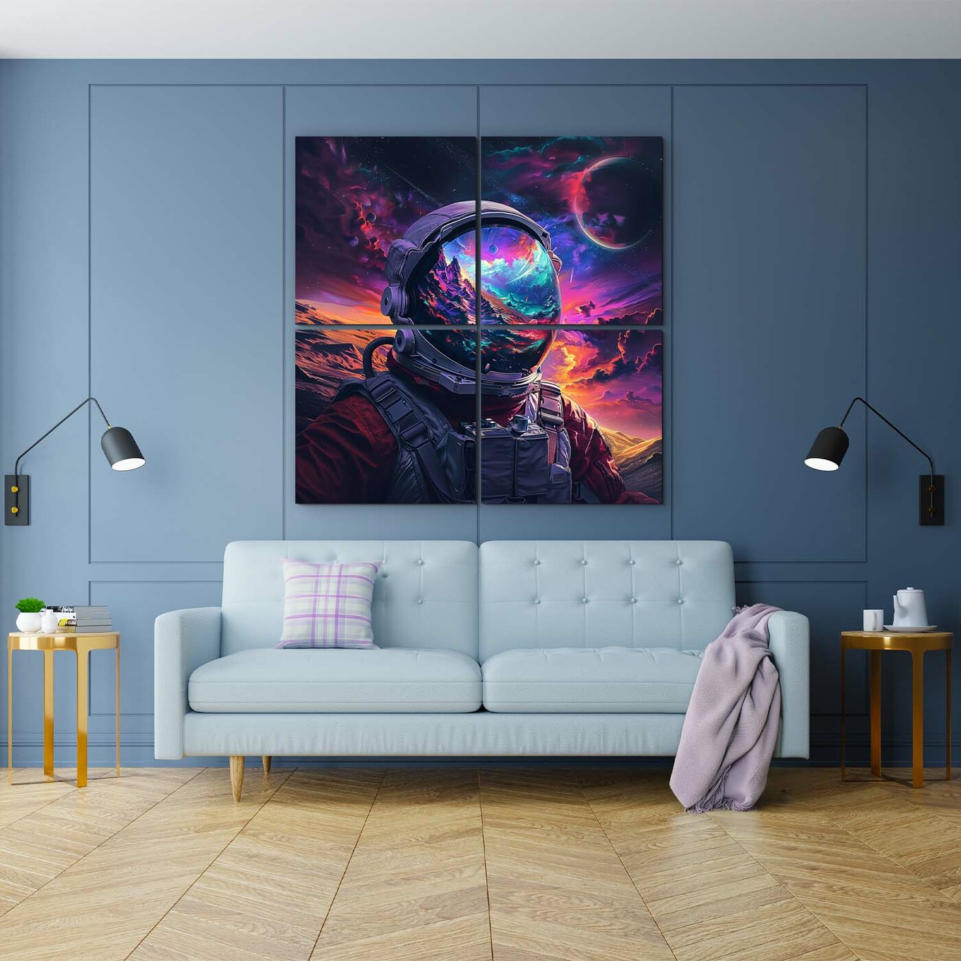 Wall Art - Astronaut | 134x134 cm