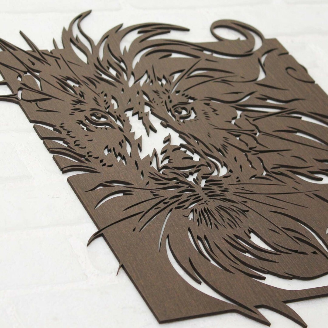 Falikép - Oroszlán | Wenge