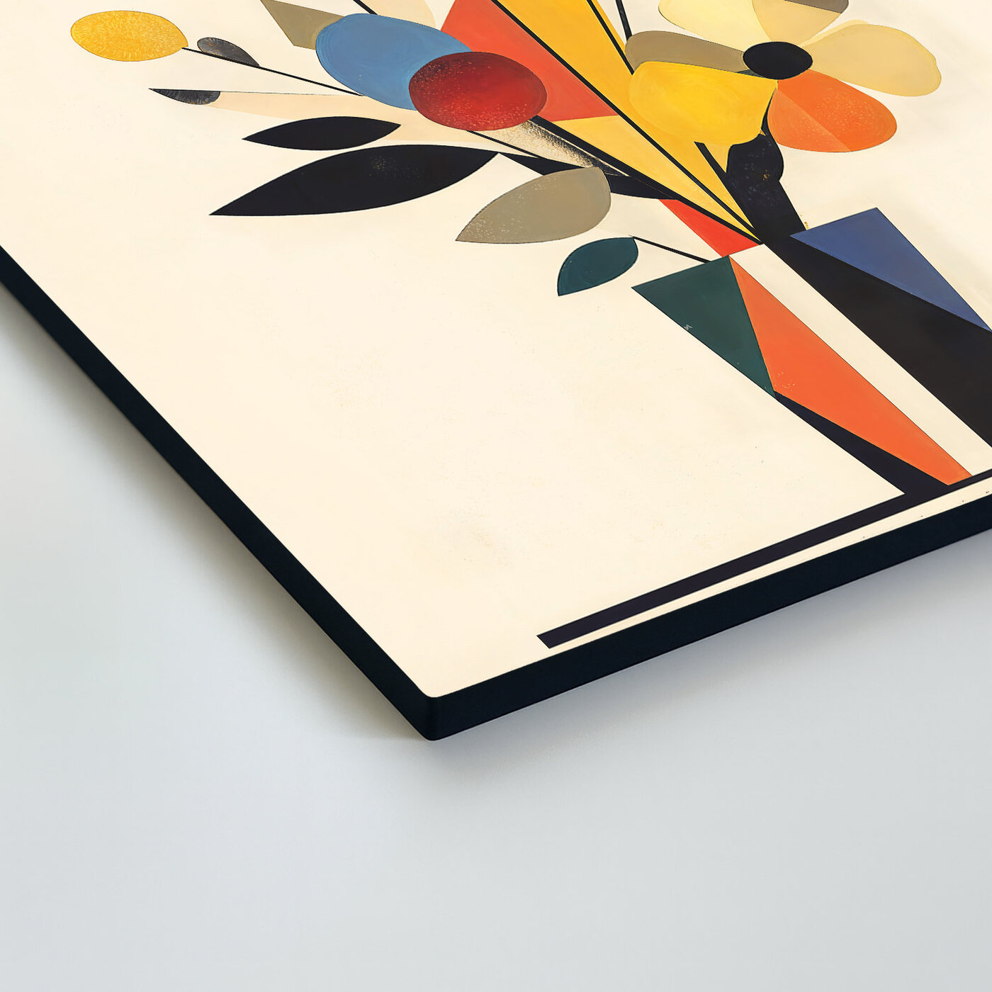 Wall Art of Abstract - Geometric Flowers