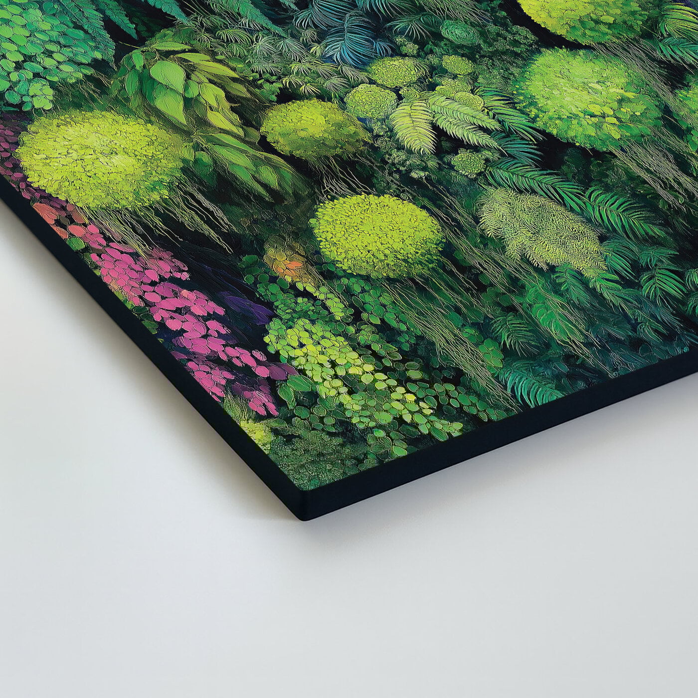 Štvorcový machový obraz - Prales