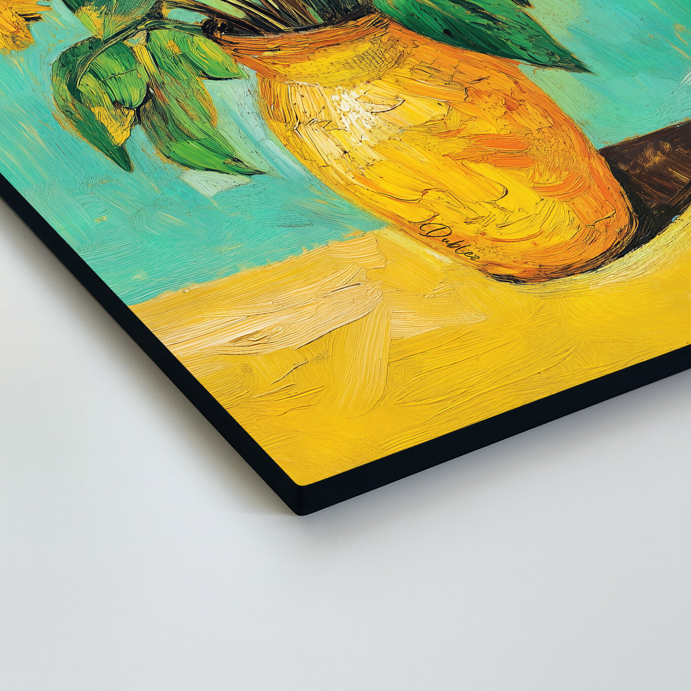 Drevený obraz - Slnečnice