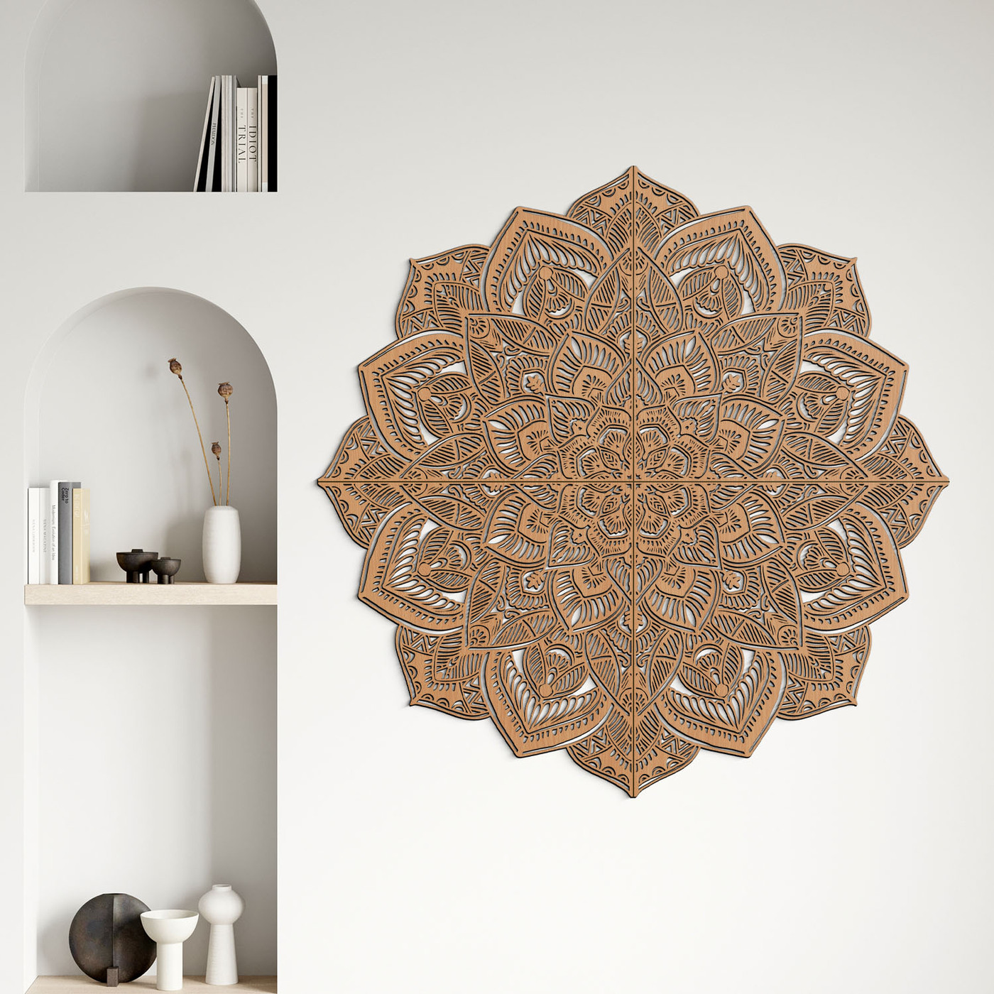 Nadrozměrná mandala na zeď