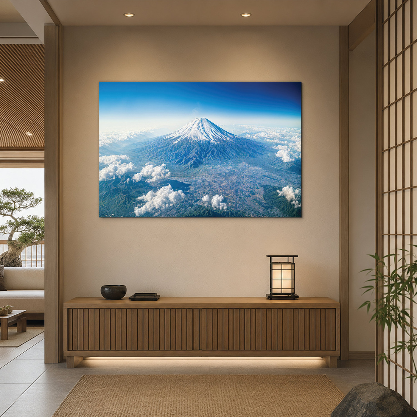 Panorama Japoniei - Muntele Fuji