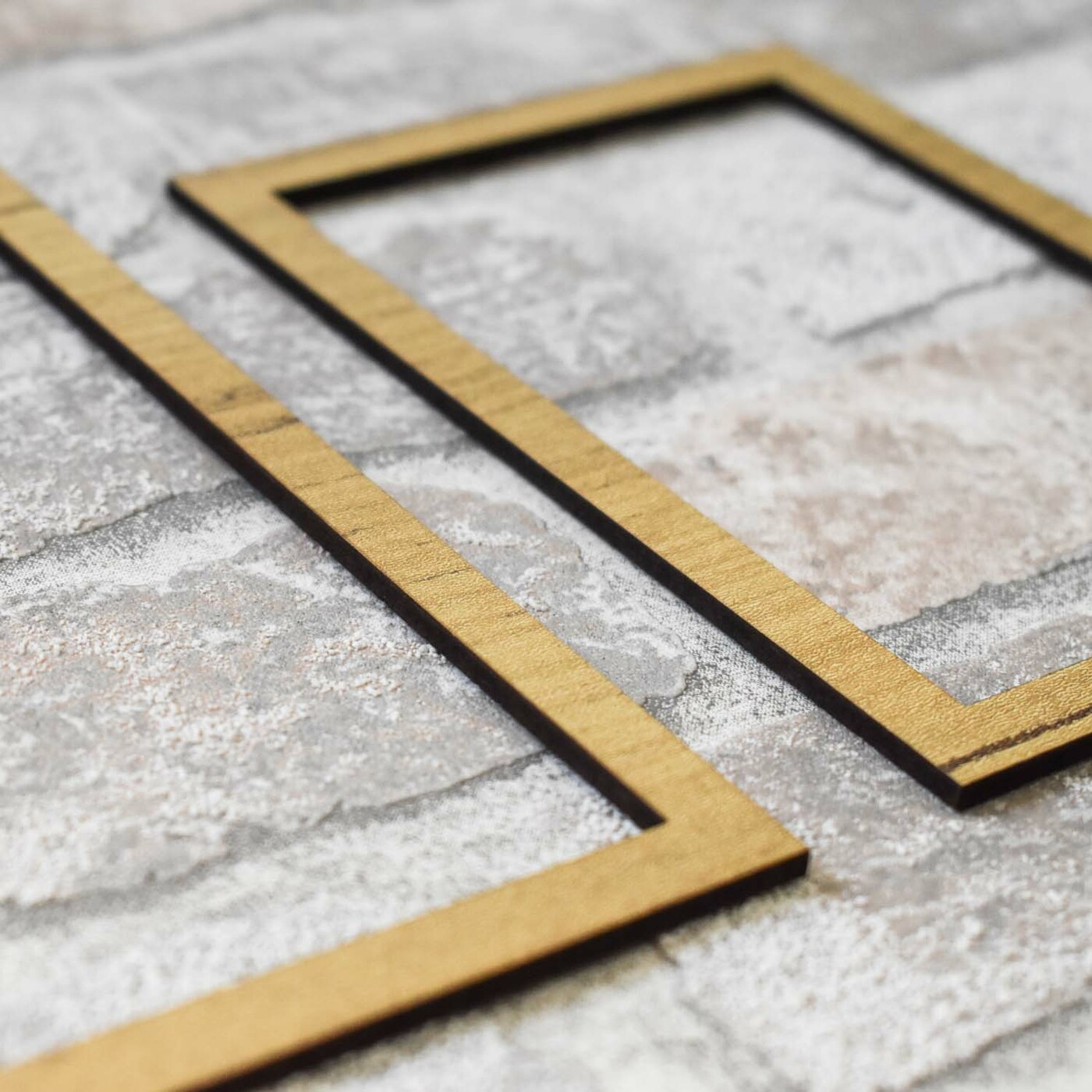 Wooden Photo Frame | Gold Craft Oak