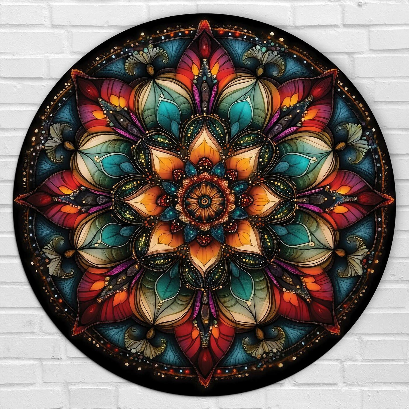 Farebný obraz - Mandala Svetla