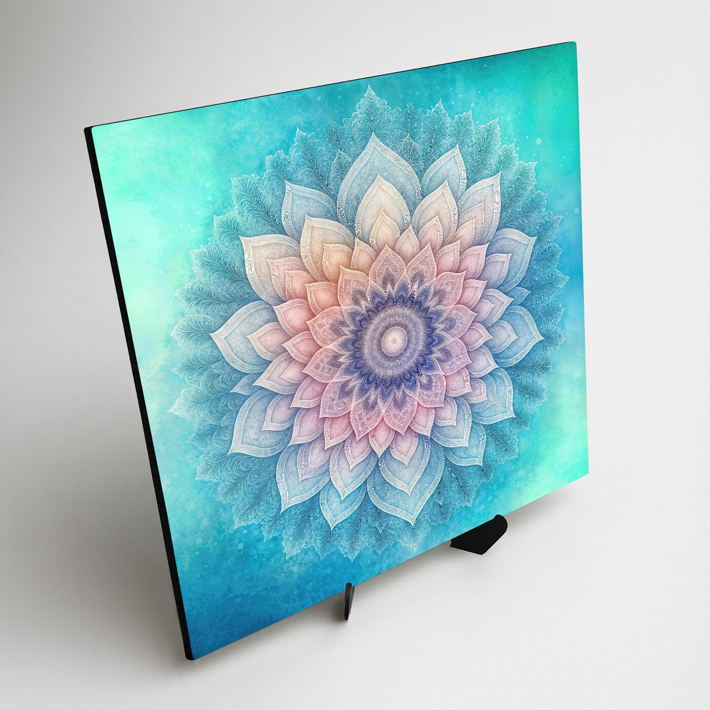 Nebeská mandala - Dřevěný obraz