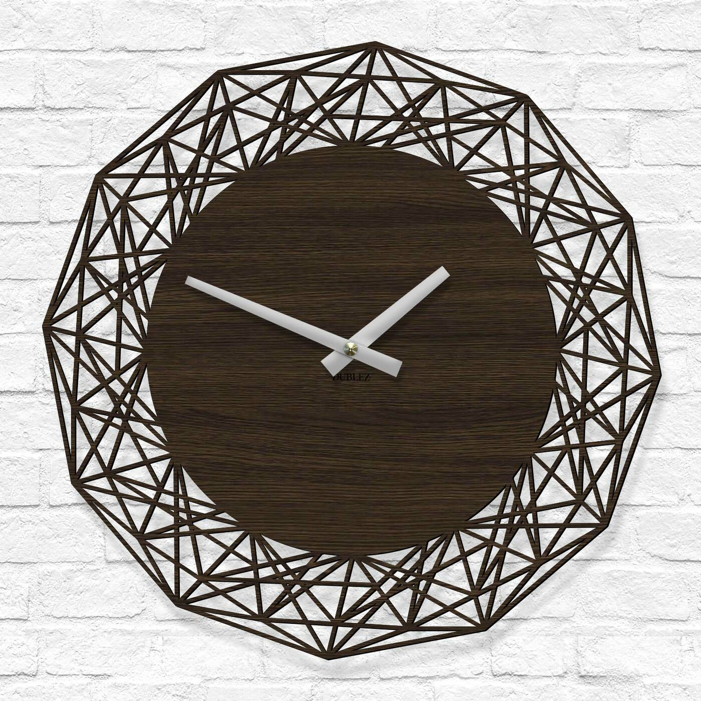 Luxusné hodiny do obývačky - Silvera | Wenge