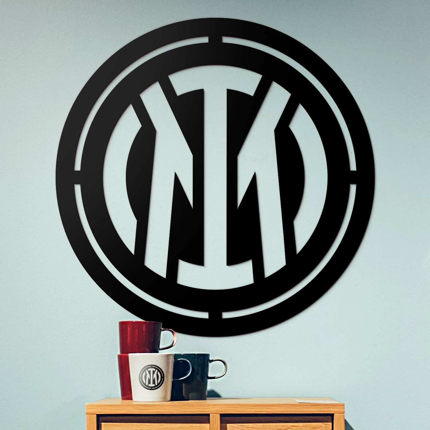 Football Gift - Inter Milan Logo | Black