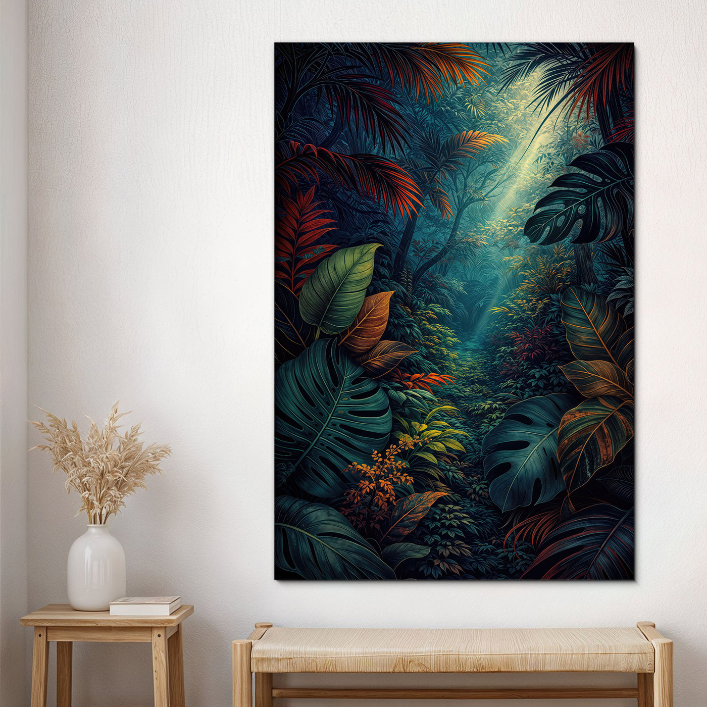 Nástenný obraz - Farebný svet džungle