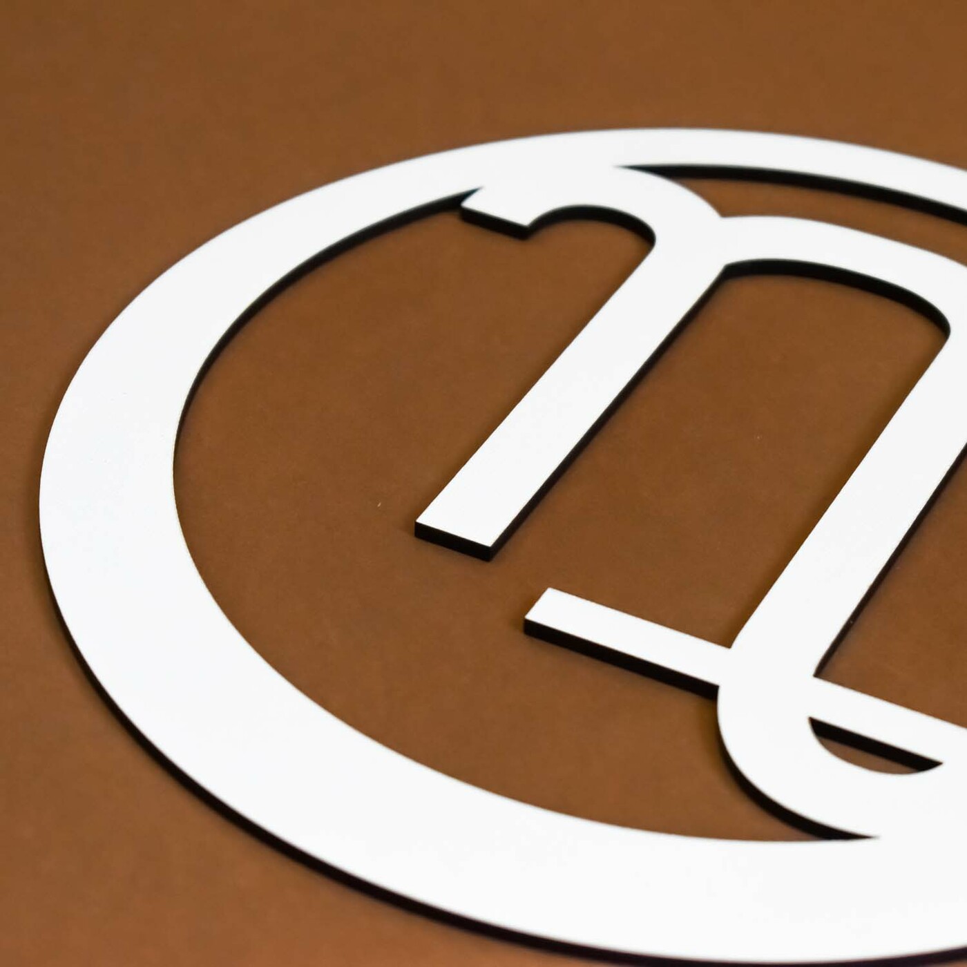 Dekorácia na stenu - Znamenie zverokruhu Kozorožec | Biela