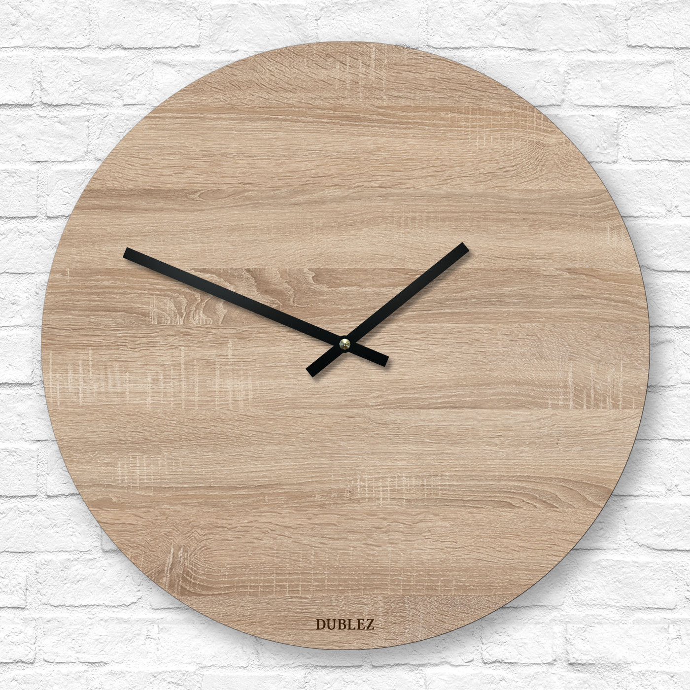 Wall clock - Empty | Oak Sonoma