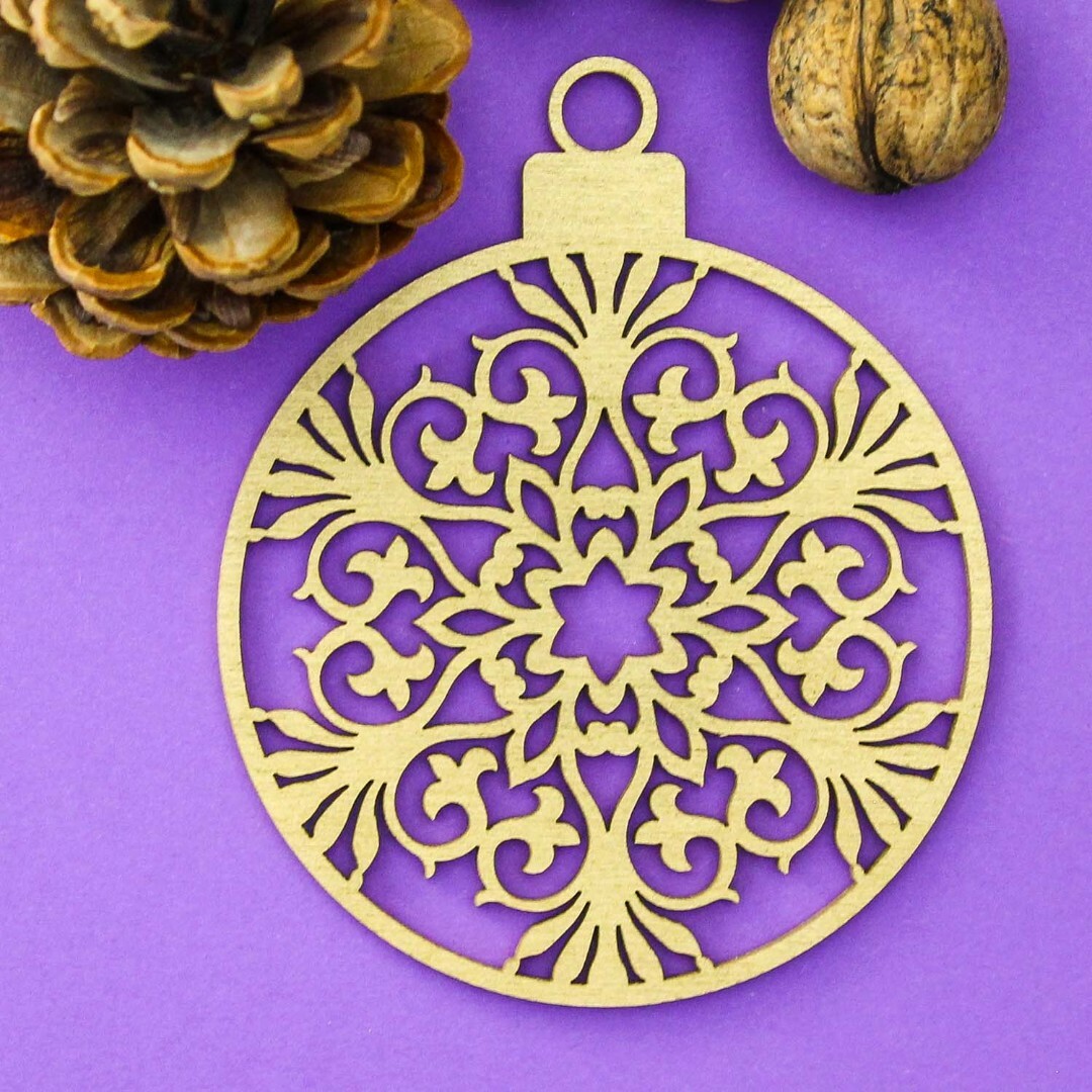 Vianočná guľa | Zlatá