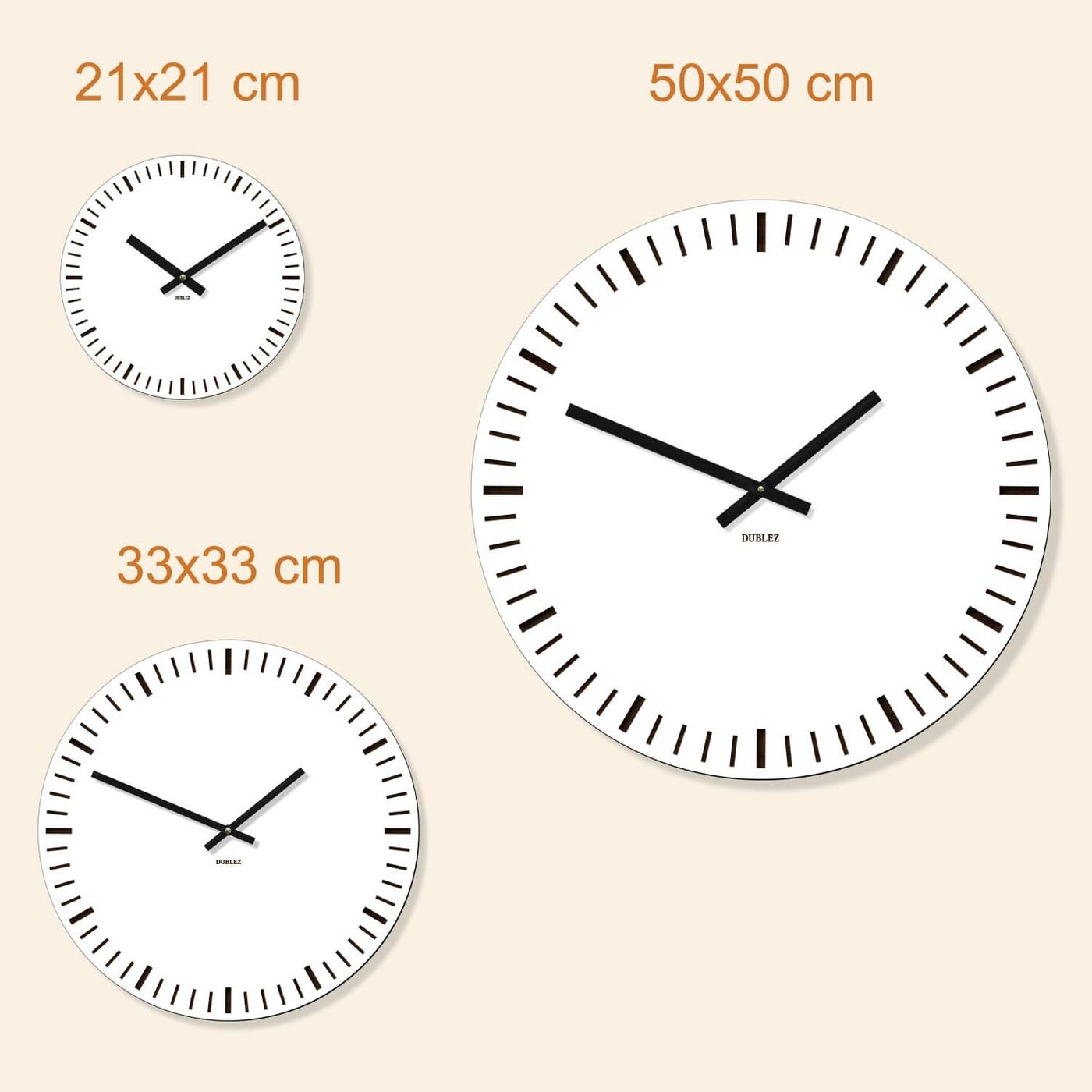 Nástenné hodiny z dreva - Zen