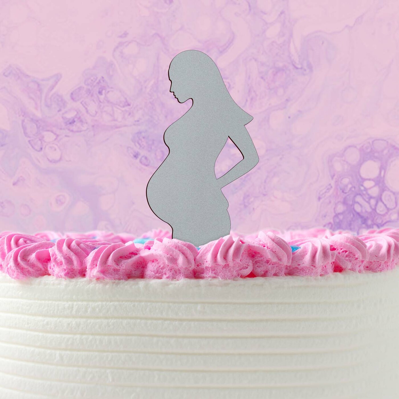 Darček pre tehotnú ženu - Zápich na baby shower | Strieborná