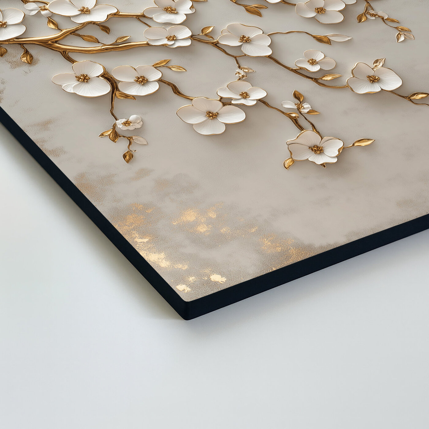 Drevený obraz - Zlatý konár