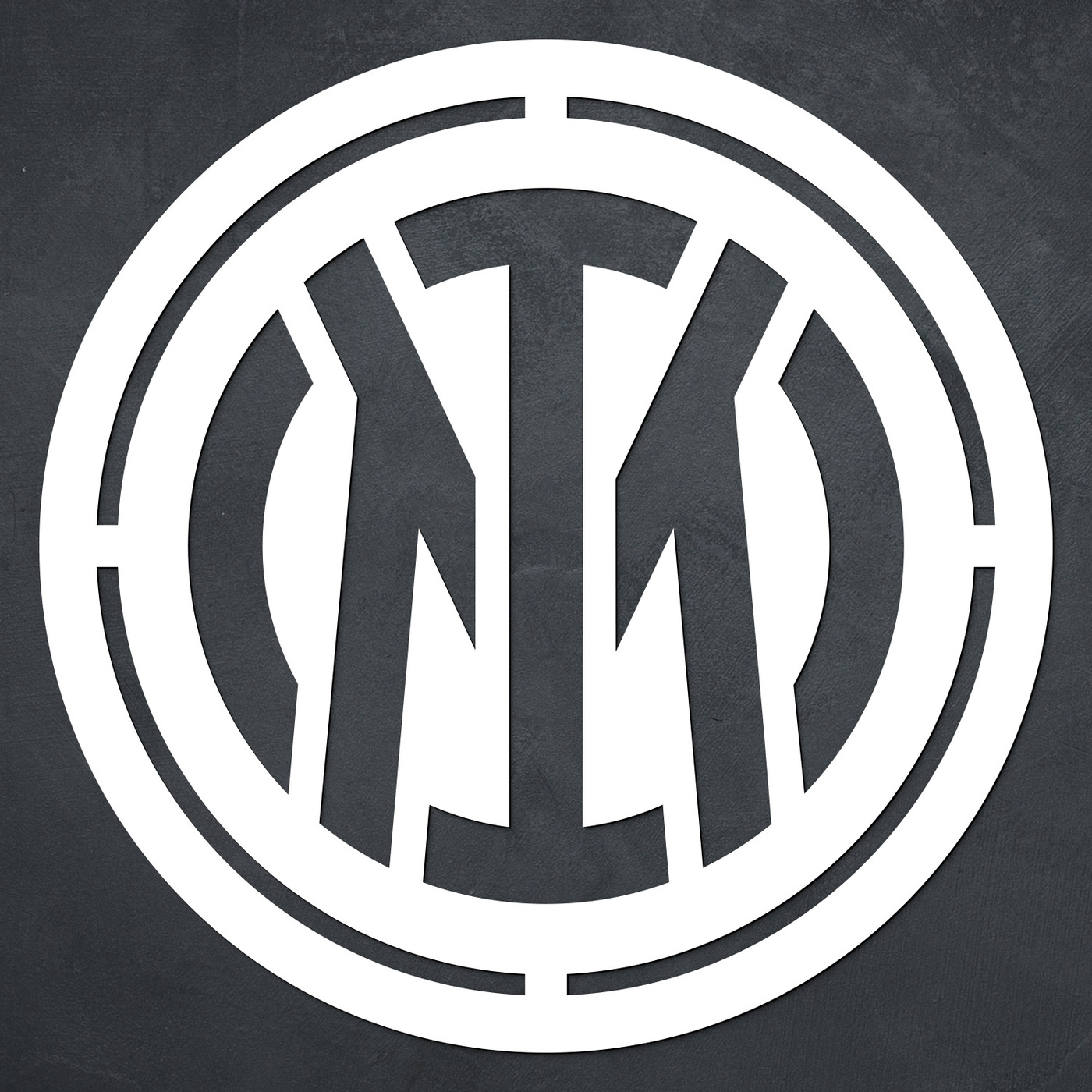 Football Gift - Inter Milan Logo | White