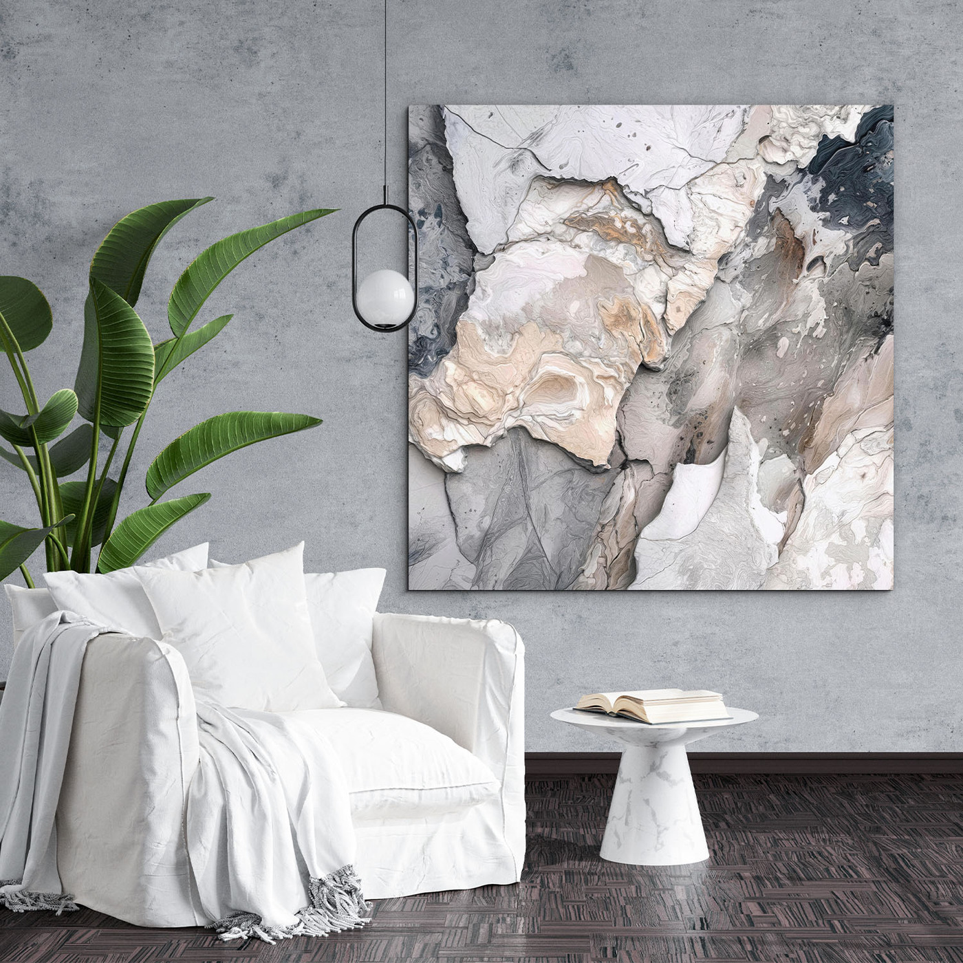 Mramorový obraz - Lukrécia