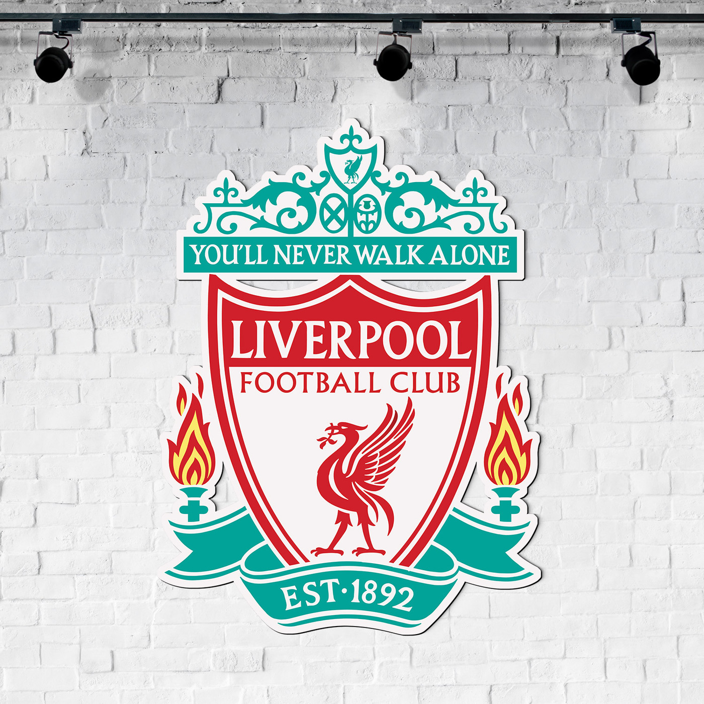 Drevený obraz na stenu - Liverpool FC