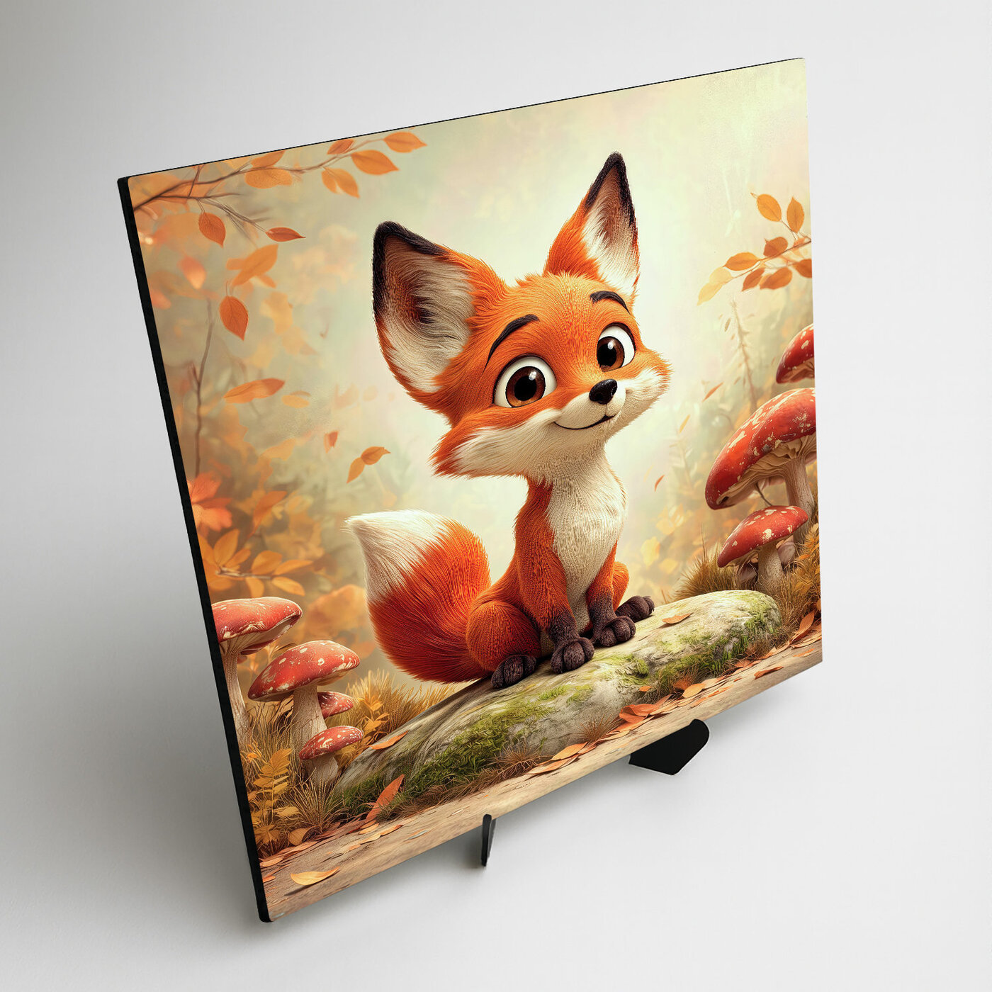 Štýlová lesná dekorácia pre deti - Líška