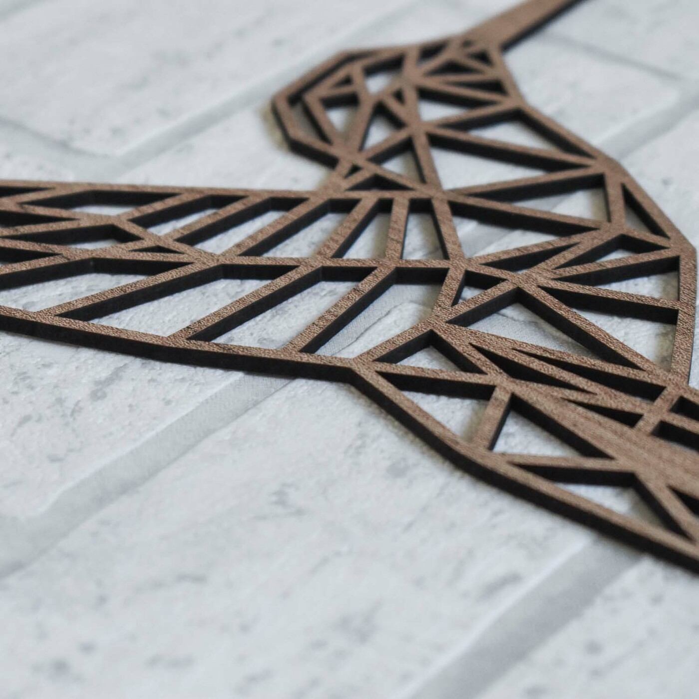 Sokszögű falikép - Kolibri | Dohány Tölgy