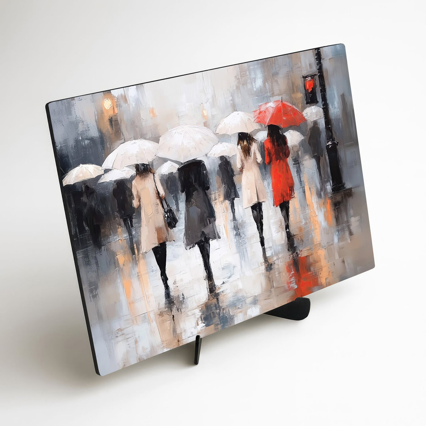 Modern kép - Esős nap