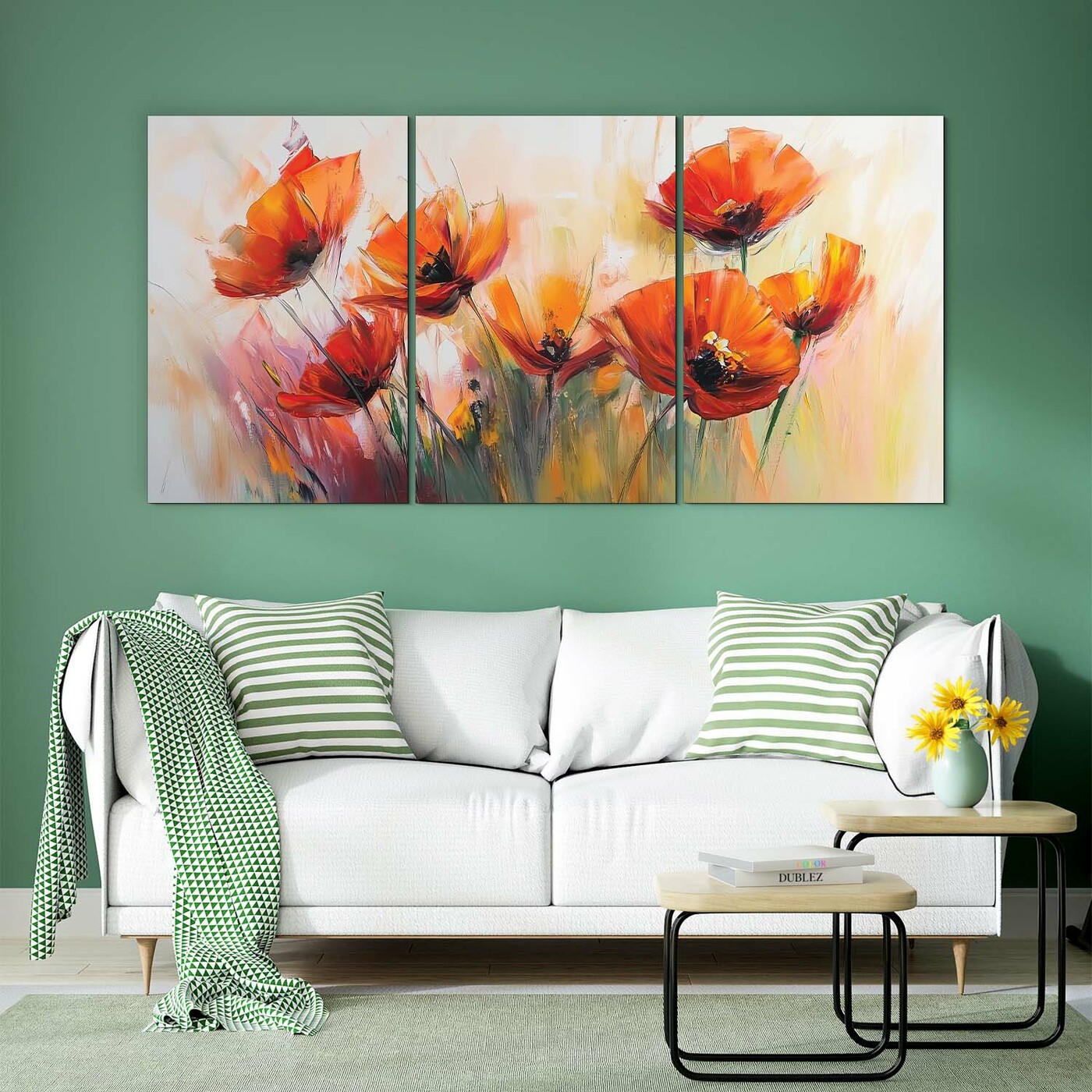 Wall Art - Red Poppies