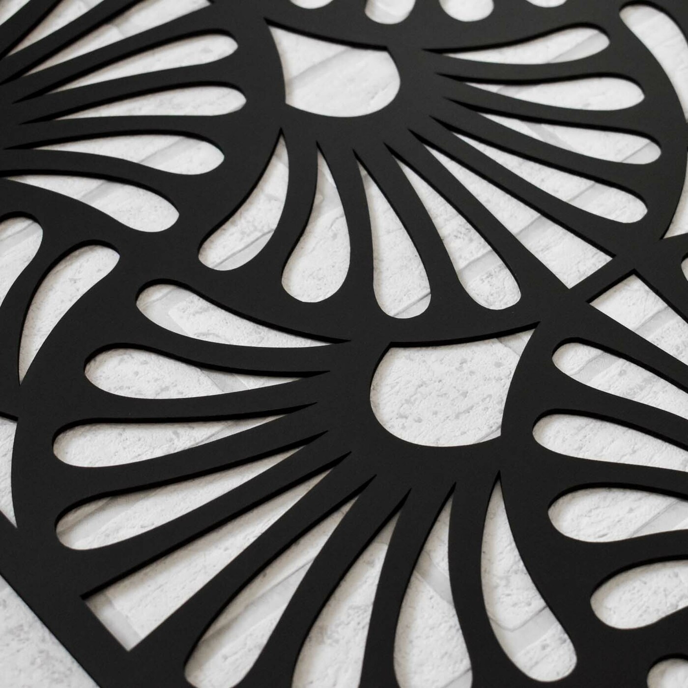 3D Abstract Picture - Hypno | Black