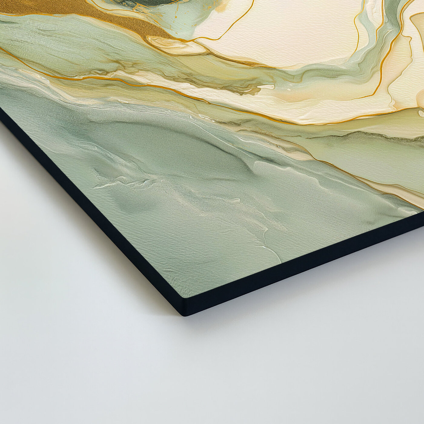 Moderná dekorácia v abstraktnom štýle - Verde