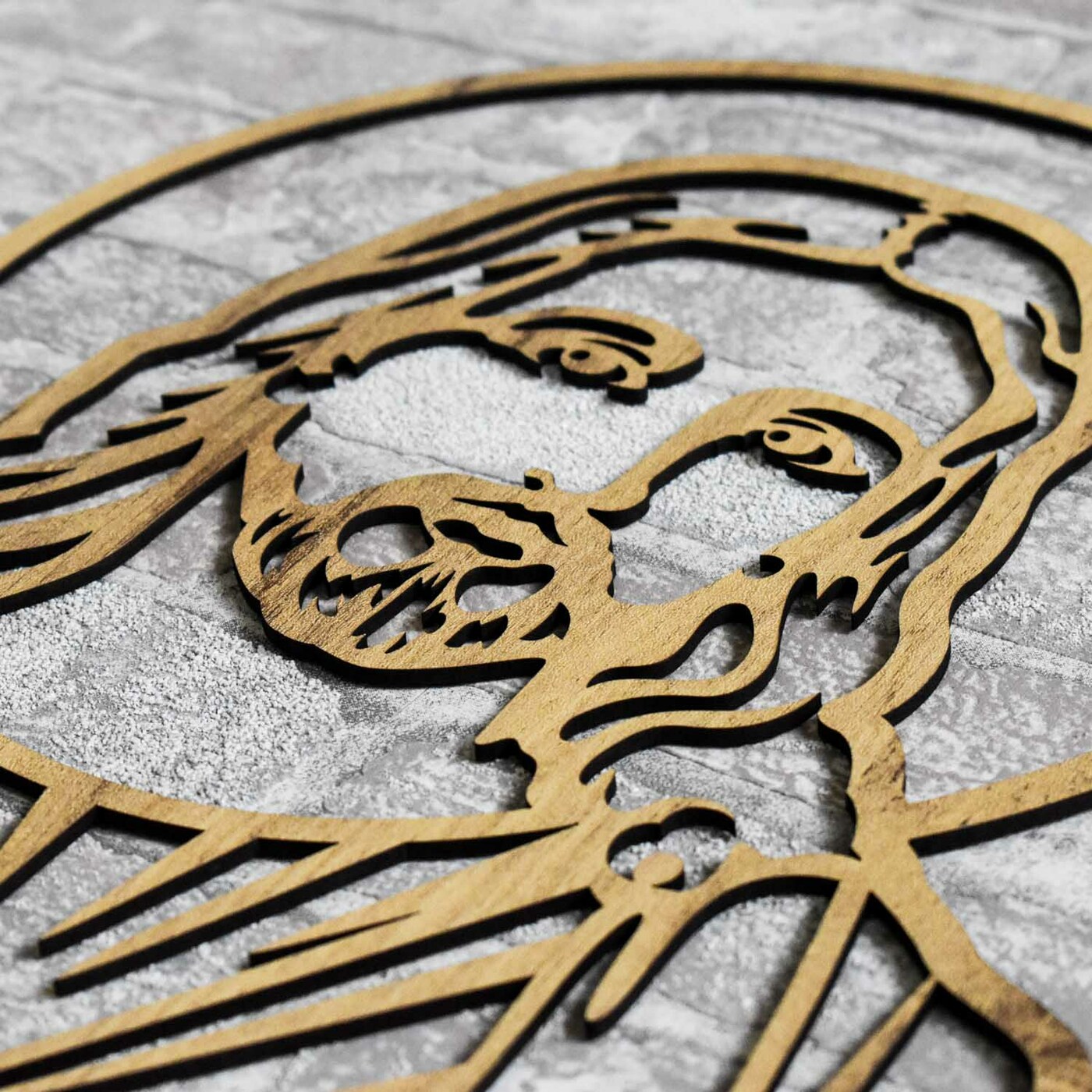 Drevený obraz - Božie milosrdenstvo | Dub zlatý